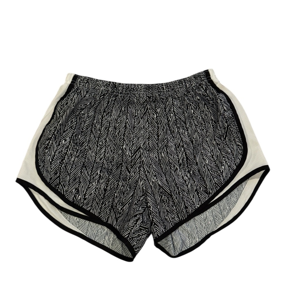 Varsity‎ Black and White Athletic Shorts